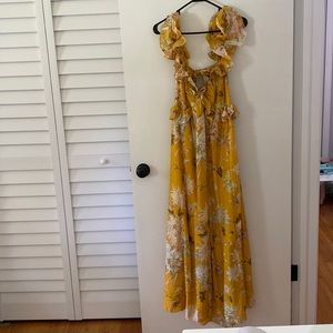 Frilly Maxi